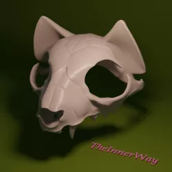 Cat Skull Mask