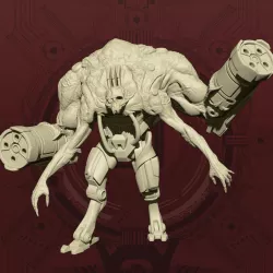 (Centauri) Furies Horde Berserker - Walking Pose