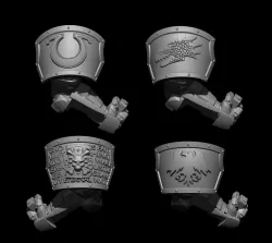 Centurion deathwatch shoulder 40k