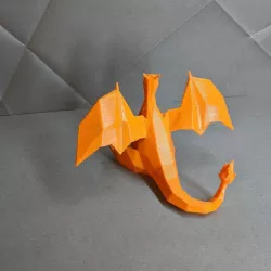 Charizard Low Poly Pokemon