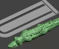 Crocodile Bookmark
