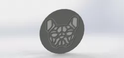 Cup Coaster French Bulldog