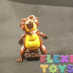 CUTE FLEXI PRINT-IN-PLACE BEAVER