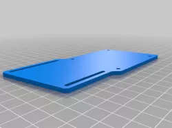 Cyberdeck Plate for Raspberry Pi 400