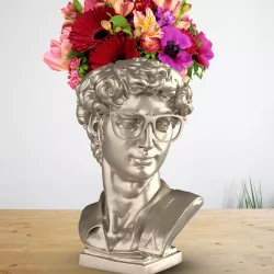 David Head Vase