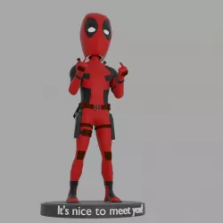 DeadPool Bobble Head V2