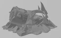 decoration stompa ork head