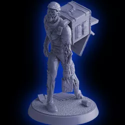 Delivery Zombie Miniature