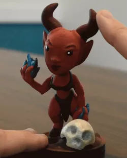 Demon Bobble Head