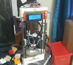 DemonDeltaMicro - Simplest reprap delta frame to date.