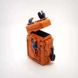 Dieselpunk robot box.