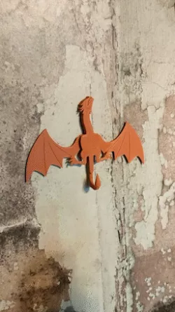 dragon key hanger