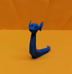 Dratini Low Poly Pokemon
