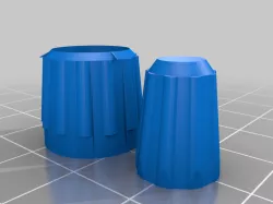 Dual concentric rotary encoder knobs for EC11EBB24C03