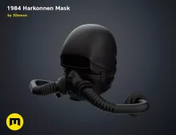 Dune 1984 Harkonnen Mask