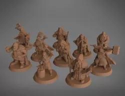 Dwarf Commando - D&D Set