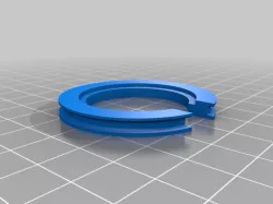 E27 to E14 Lamp shade reducer adaptor ring (Euro to UK)