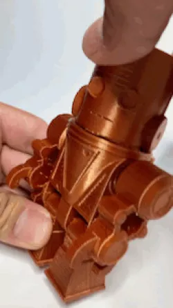Easy Articulated Robot Toy