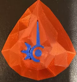 FFXIV Red Mage Job Stone Pin