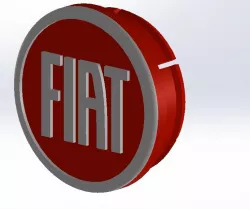 fiat rim center cap