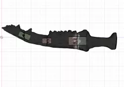 First Blade - Supernatural with insert ( cosplay )