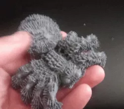 Flexi tarantula cartoon.