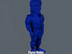 Flynn Rider (Easy print no support)