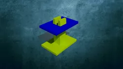 Foam mounting clamp