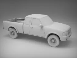 Ford Ranger Pickup Truck Model