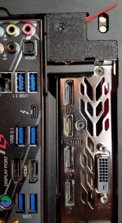 FormD T1 Rear Panel GPU Cover