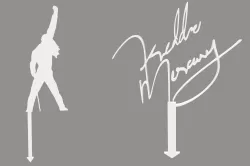 Freddie Mercury Topper