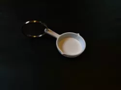 Frying Pan Keychain