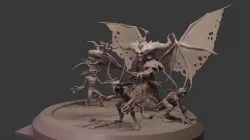 Gnome warlock - Diabolic Raiment