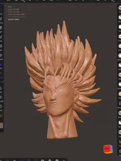 Goku Super Sayajin Head