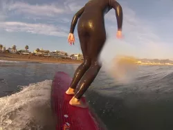 GoPro pole surfboard mount