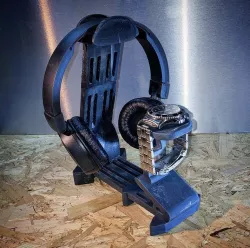 Headset and watch holder