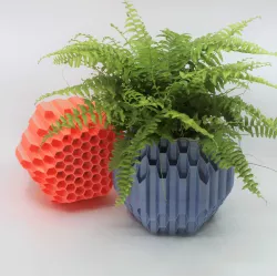 Hexagon Overload Self-Watering Planter