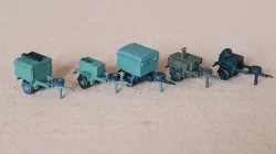 HL-10 - modular trailer system, east german army (1-160)