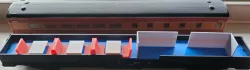 HO Scale Passenger Car Interior Diner
