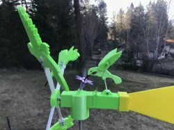 Hummingbird Whirligig