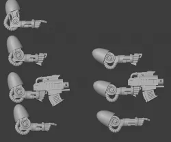 iron arm for iron hands 40k