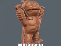 Jrrr The Omicronian (Easy print no support)