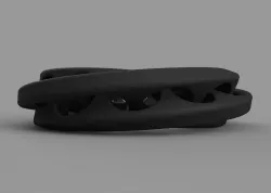 Knick Knacks 063A (Mobius Ring) | Ø130 X 30mm