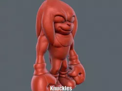 Knuckles (Easy print no support)