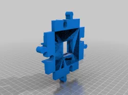 Lego Duplo rail crossing no support