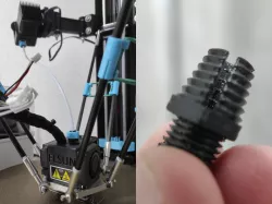 Light-weight bowden fitting