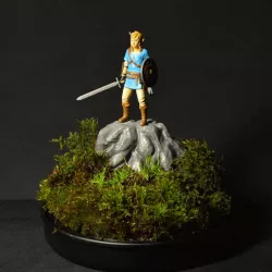 Link Figure – BOTW Mossarium