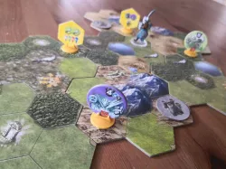 Mage Knight enemy/shield standee base