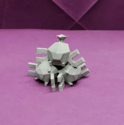 Magneton Low Poly Pokemon