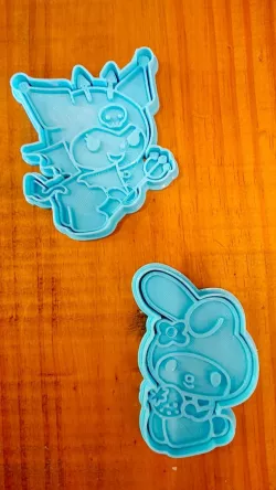 Melody and Kuromi Cookie Cutter